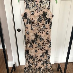 Calvin Klein evening midi dress size 2